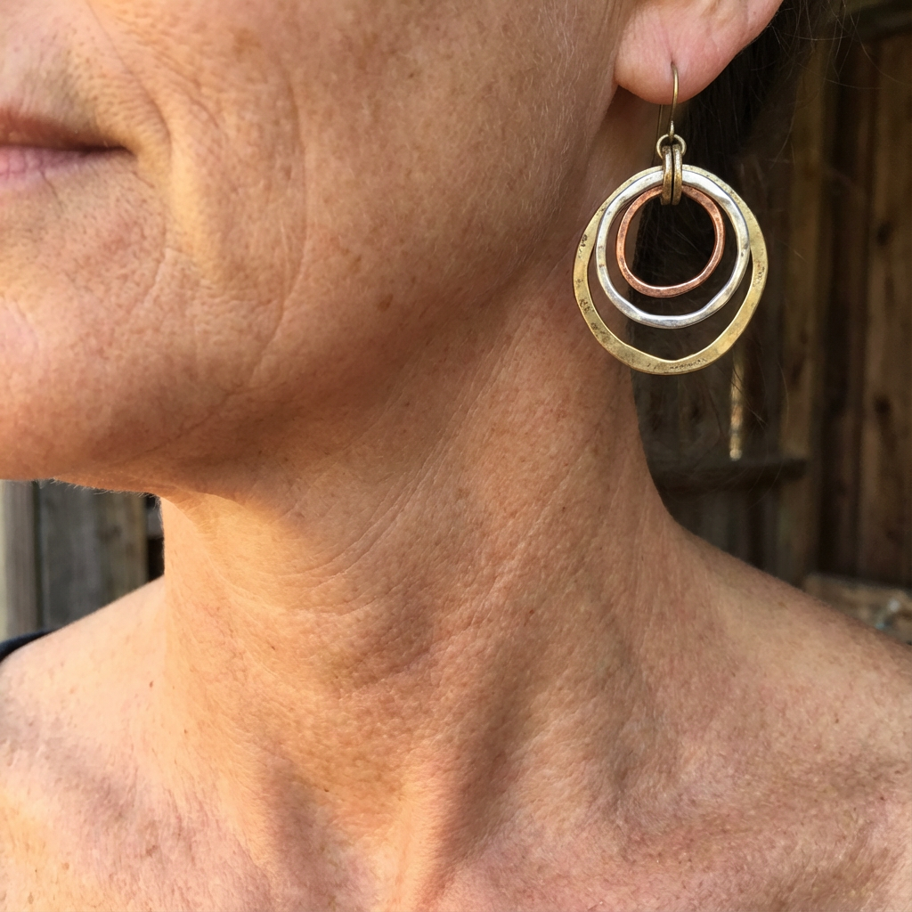 Gold & Silver Vintage Earrings