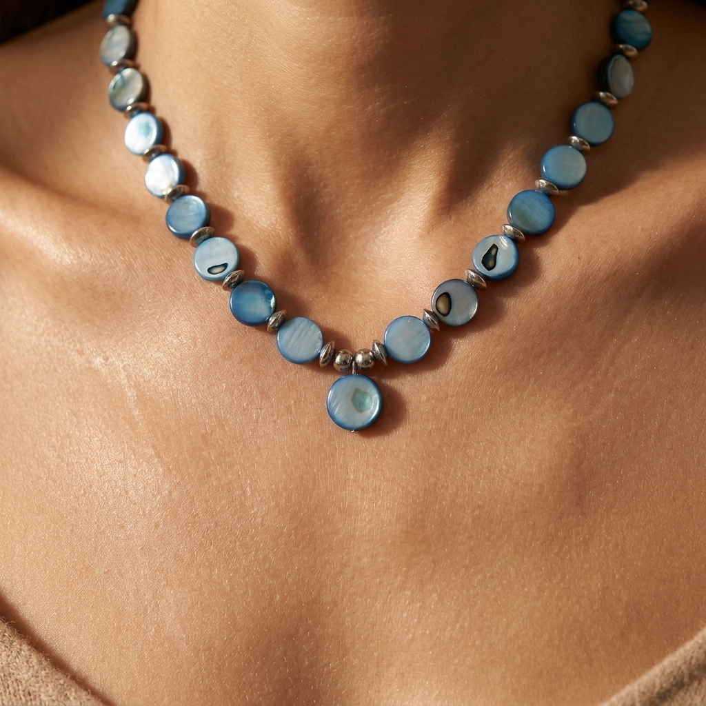 Bohemian Shell Beaded Beach Necklace