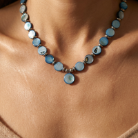 Bohemian Shell Beaded Beach Necklace