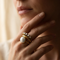 Bohemian Gold Band Ring