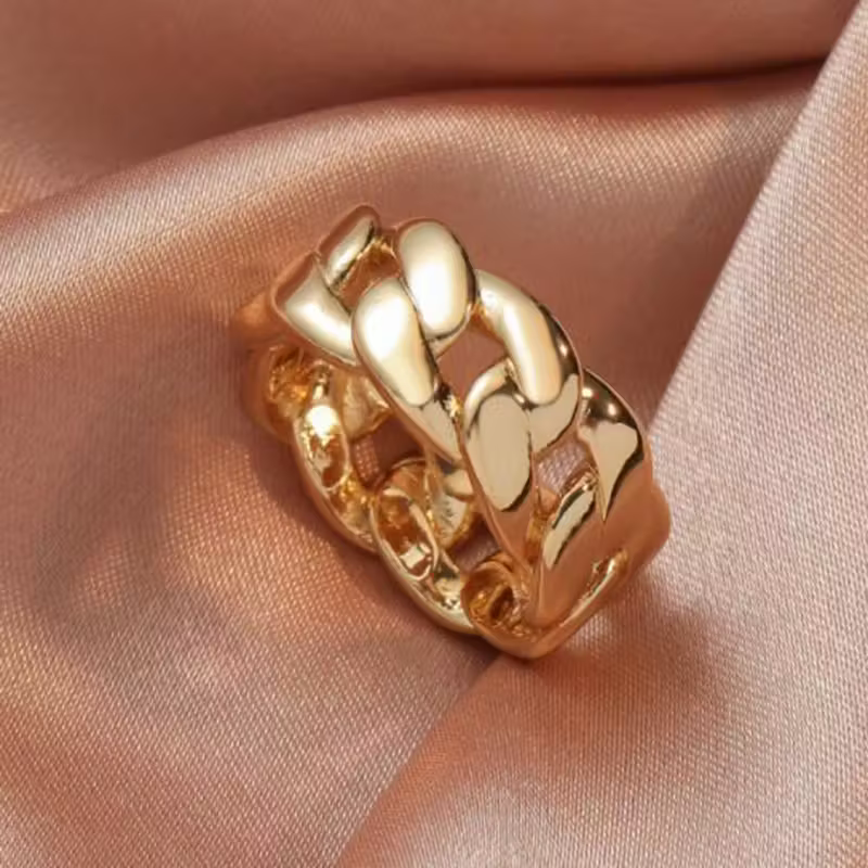Bold Chain Ring