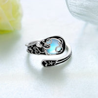 Maude moonstone ring