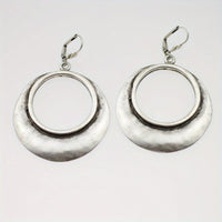 Bohemian Large Open Circle Tribal Style Hoop Earrings