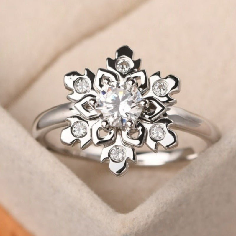 Elegant Minimalist Micro Paved Round Zirconia Ring