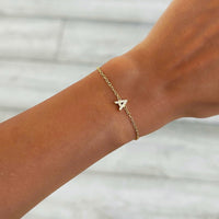 Minimal Initial Chain Bracelet