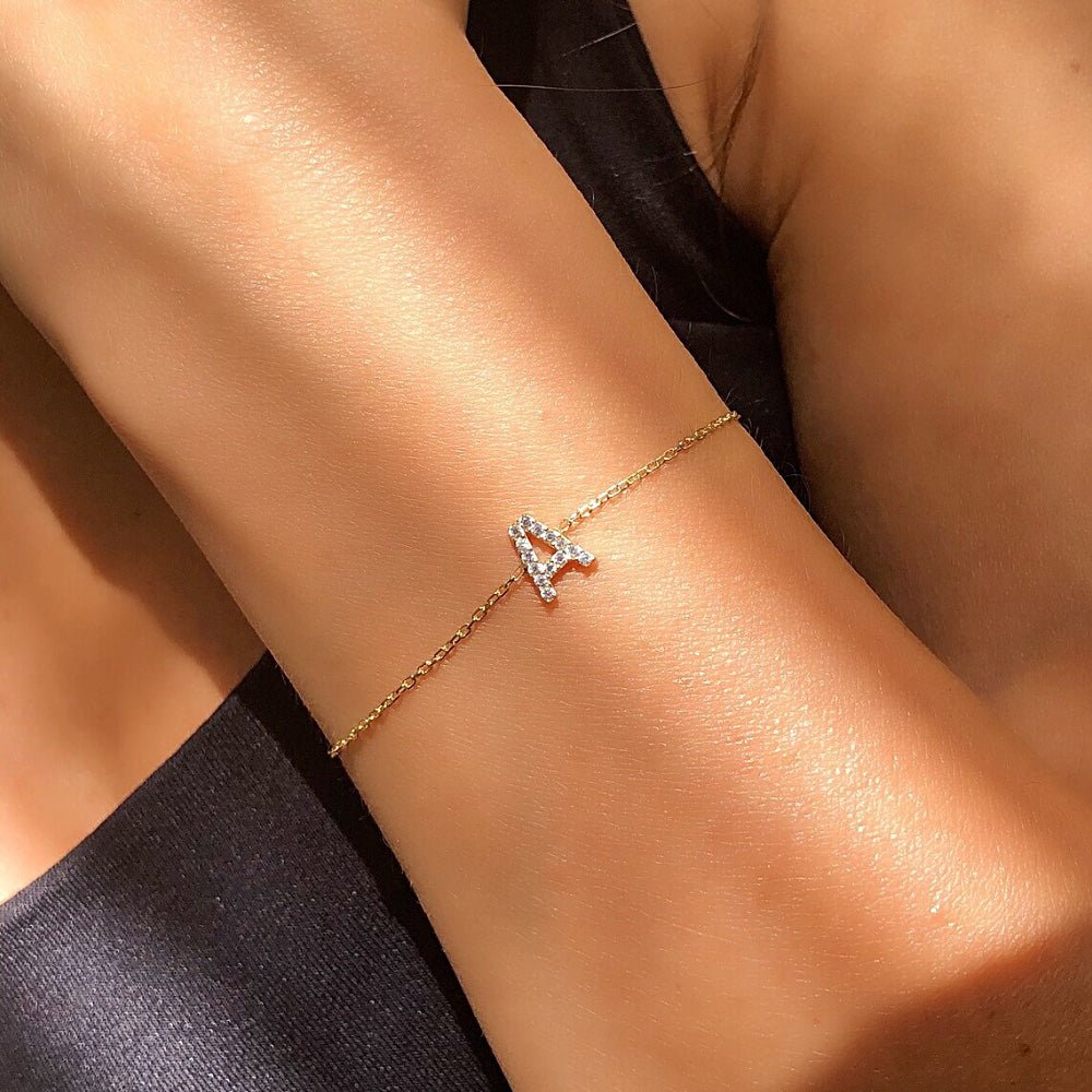 Minimal Initial Chain Bracelet