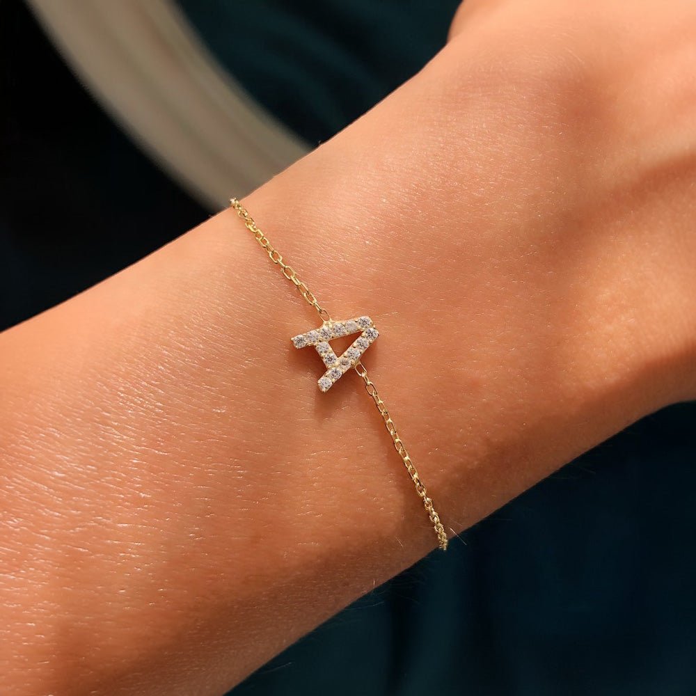 Minimal Initial Chain Bracelet
