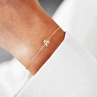 Minimal Initial Chain Bracelet