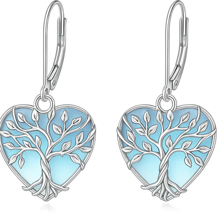 Zelda moonstone earrings