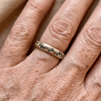 Vintage Gold Bunter Ring