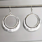 Bohemian Large Open Circle Tribal Style Hoop Earrings