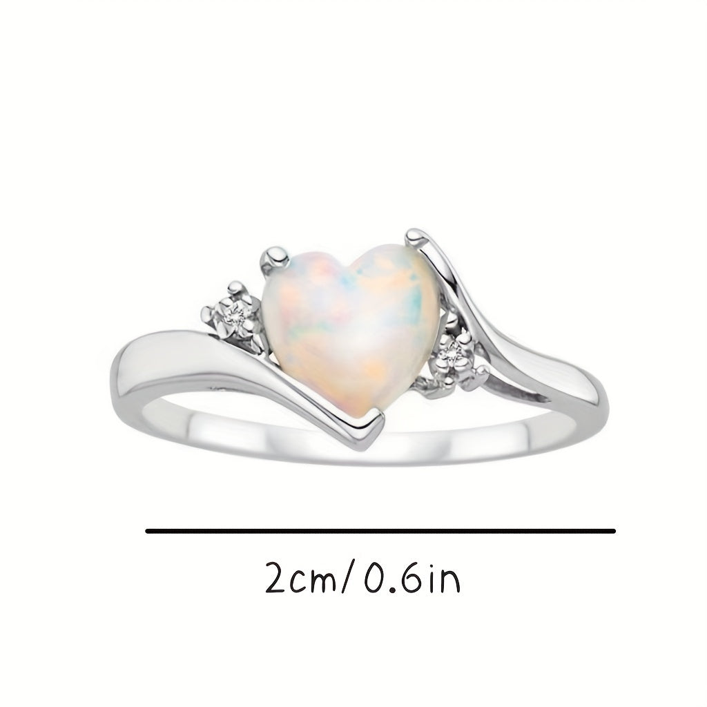 Estelle moonstone ring