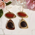 Geometric Resin Earrings