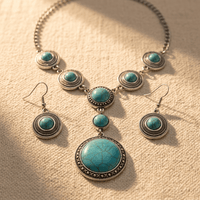 Vintage Bohemian Style Jewelry Set