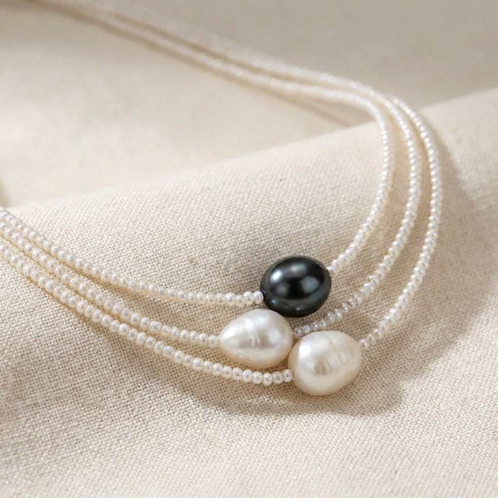 Vintage Fresh Water Pearl Necklace