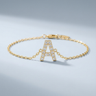 Minimal Initial Chain Bracelet