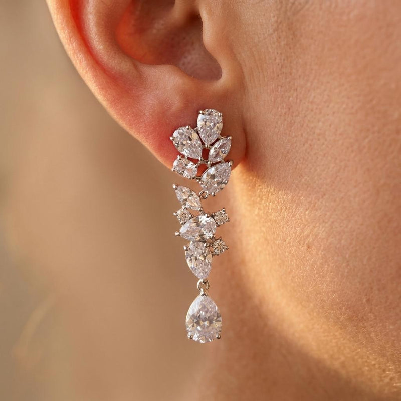 Elegant Cubic Zirconia Jewelry Set