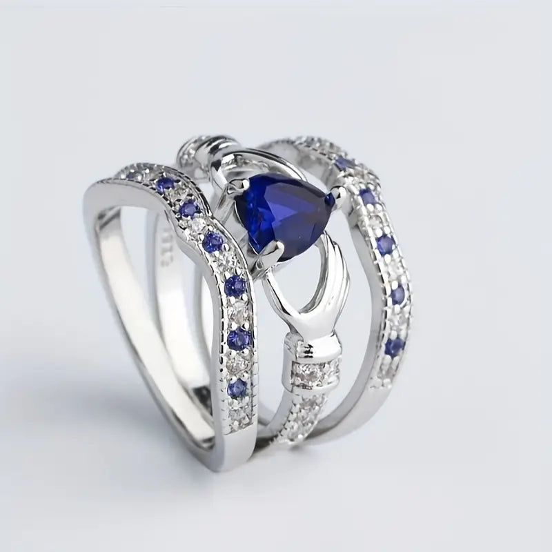 Eternal Lux Azura Ring Set