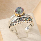 Elegant Bohemian Artistic Cubic Zirconia Inlaid Ring