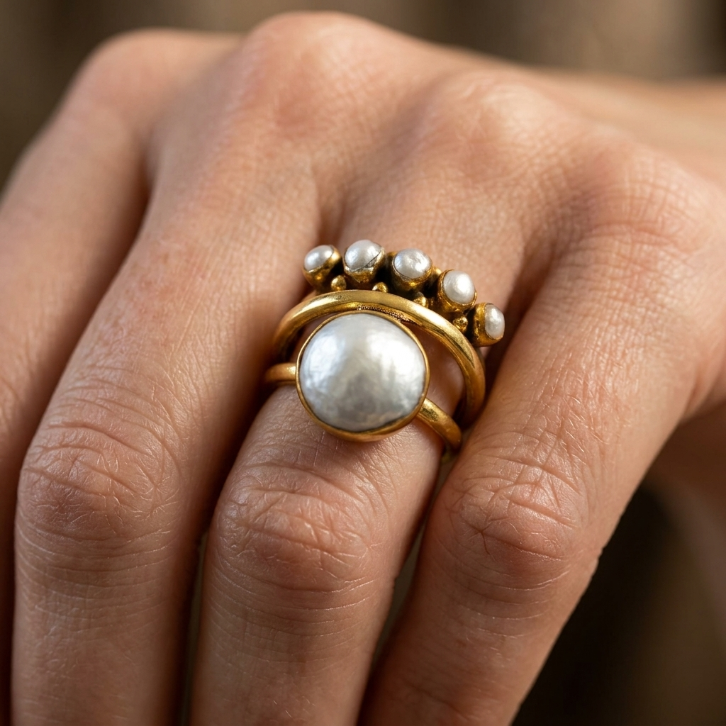 Bohemian Gold Band Ring