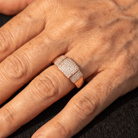 Elegant Cubic Zirconia Gold Plated Ring