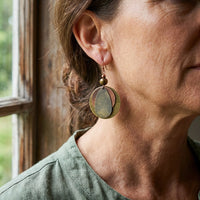 Bohemian Round Water Drop Shape Dangle Earrings