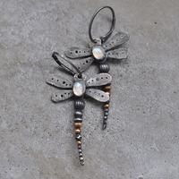 Dagny moonstone earrings