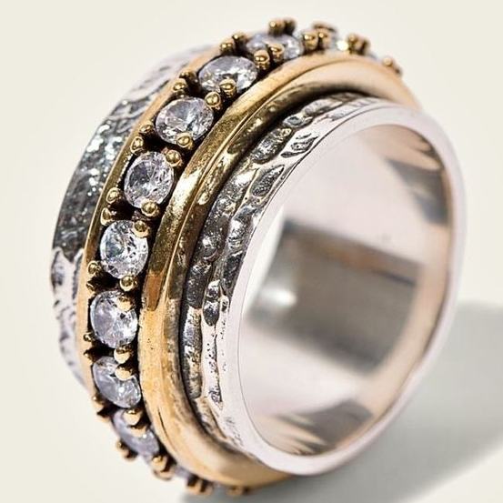 Vintage Gold & Silver Ring