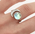 Crescent moonstone