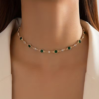 Verdant Dots Necklace