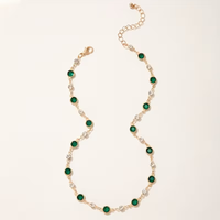 Verdant Dots Necklace