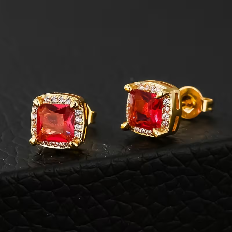 Halo Stud Earrings