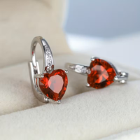 Heart Hoop Earrings