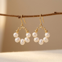 Baroque Pearl Stud Earrings