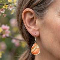 Sunset Geode Earrings