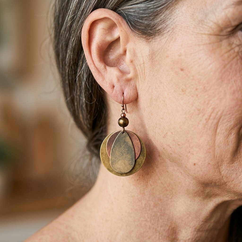 Bohemian Vintage Water Drop Shape Earrings