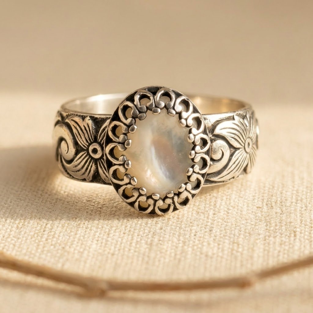 Luxurious Hollowed Out Oval Moonlight Earrings