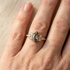 Rose Golden Plated Synthetic Zirconia Ring
