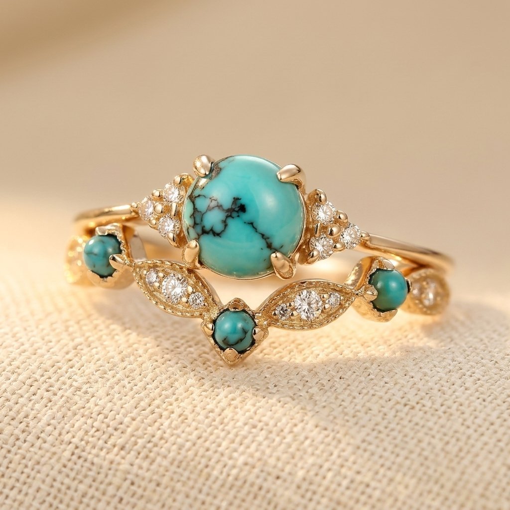 Bohemian Turquoise Ring