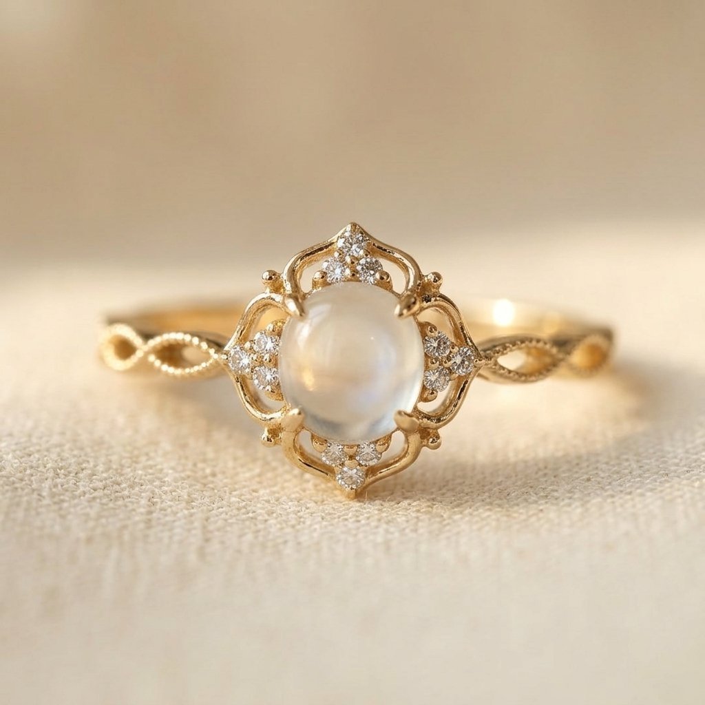 Engagement Golden Plated Wedding Ring