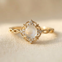Engagement Golden Plated Wedding Ring
