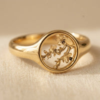Flower Tree Vine Rings