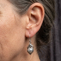 Retro Bohemian Imitation Pearl Earrings