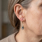 Plated Bohemian Ethnic Drop Earrings