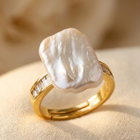 Baroque Pearl Ring