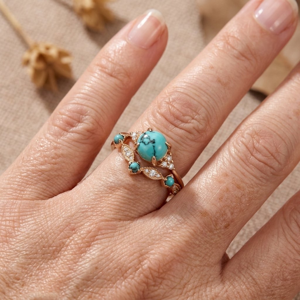 Bohemian Turquoise Ring