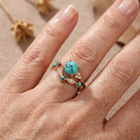Bohemian Turquoise Ring