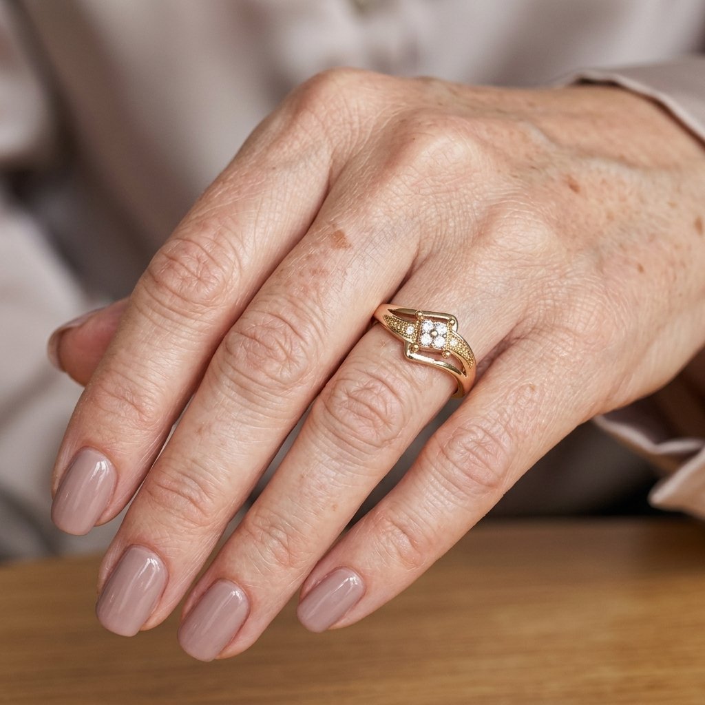 Zirconia Cocktail ring