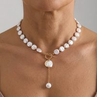Baroque Layered Pearl Necklace