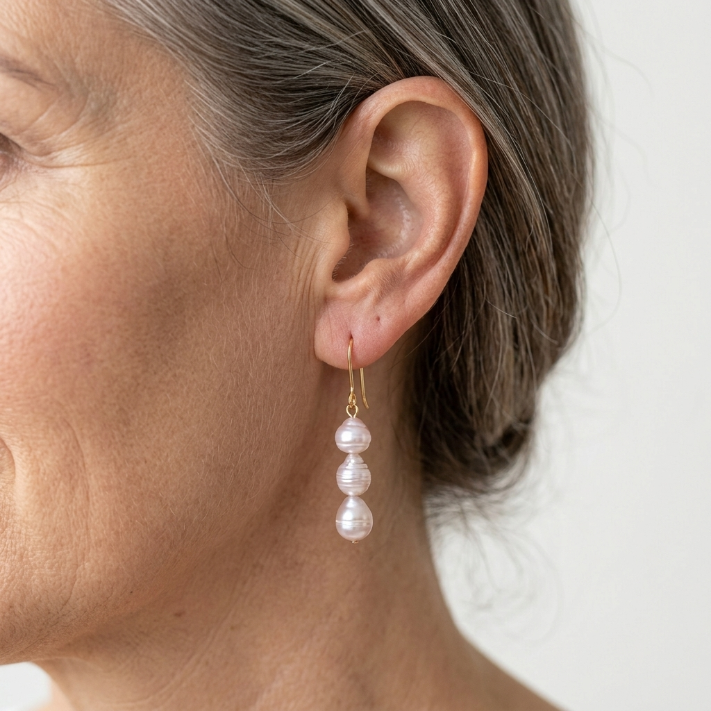 Baroque Drop Earrings